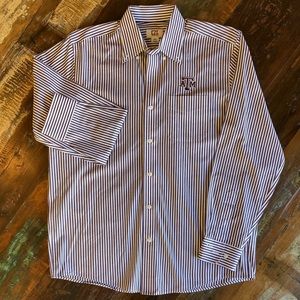 Long Sleeve Texas A&M Button-Up